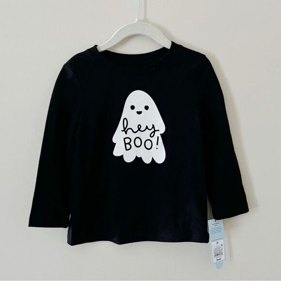 Other - NWT Toddler Girl’s Cat & Jack Boo Longsleeve T-shirt